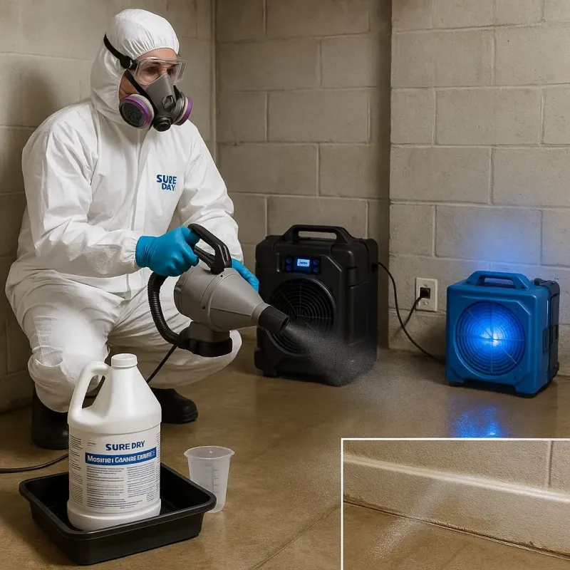 Sanitization and Odor Removal process in Barberton, OH