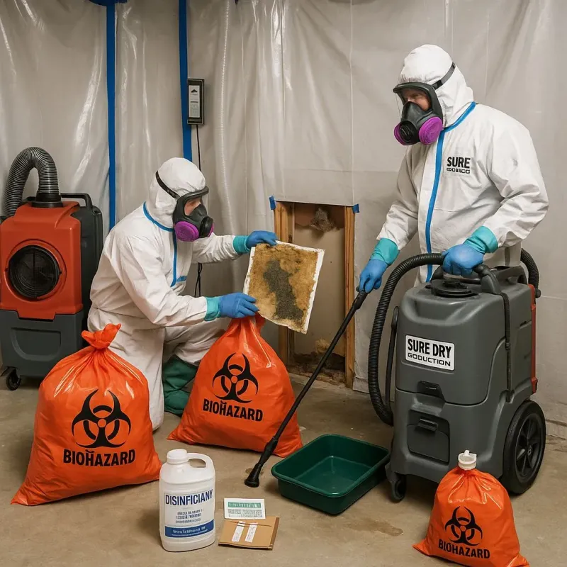 Contaminated Water Handling Protocols process in Barberton, OH